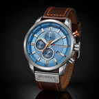 Sport Leather Wristwatch