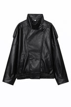 Faux Leather Moto Jacket