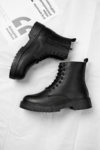 Top Leather Casual Boots