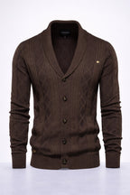 Harlington Argyle Knit Cardigan