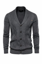Harlington Argyle Knit Cardigan