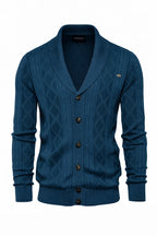 Harlington Argyle Knit Cardigan