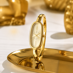 Women's Oval Bracelet Watch