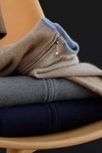 Riku Cashmere Zip Jacket