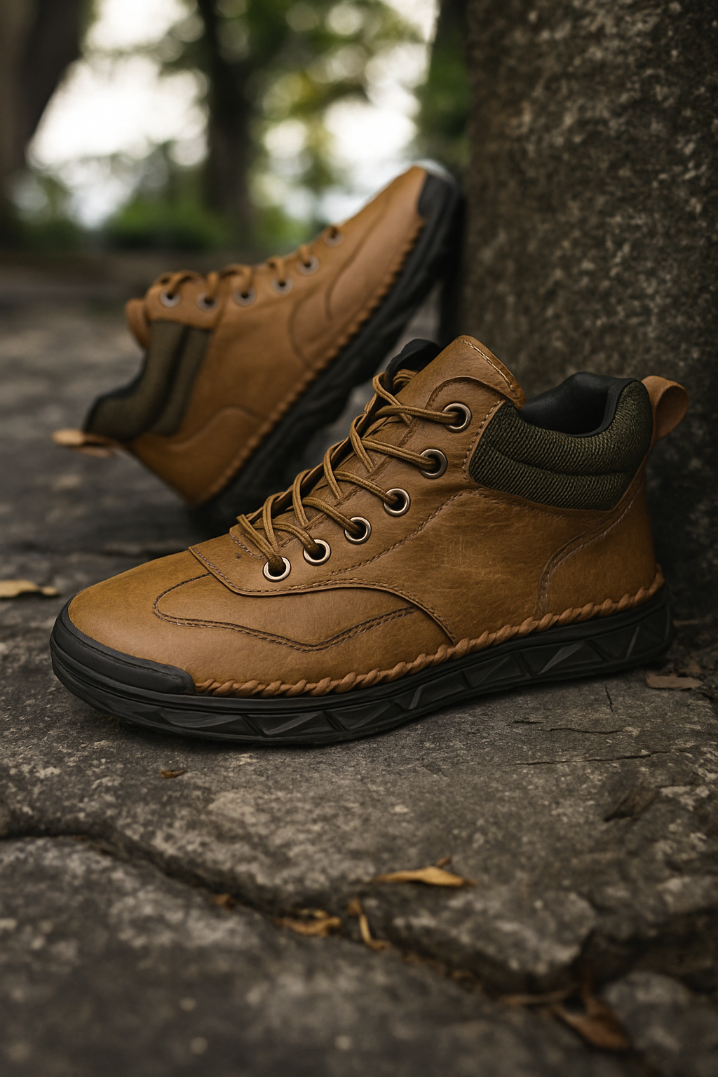 Rugged Ankle Boots