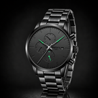 Minimalist Black Dial Watch