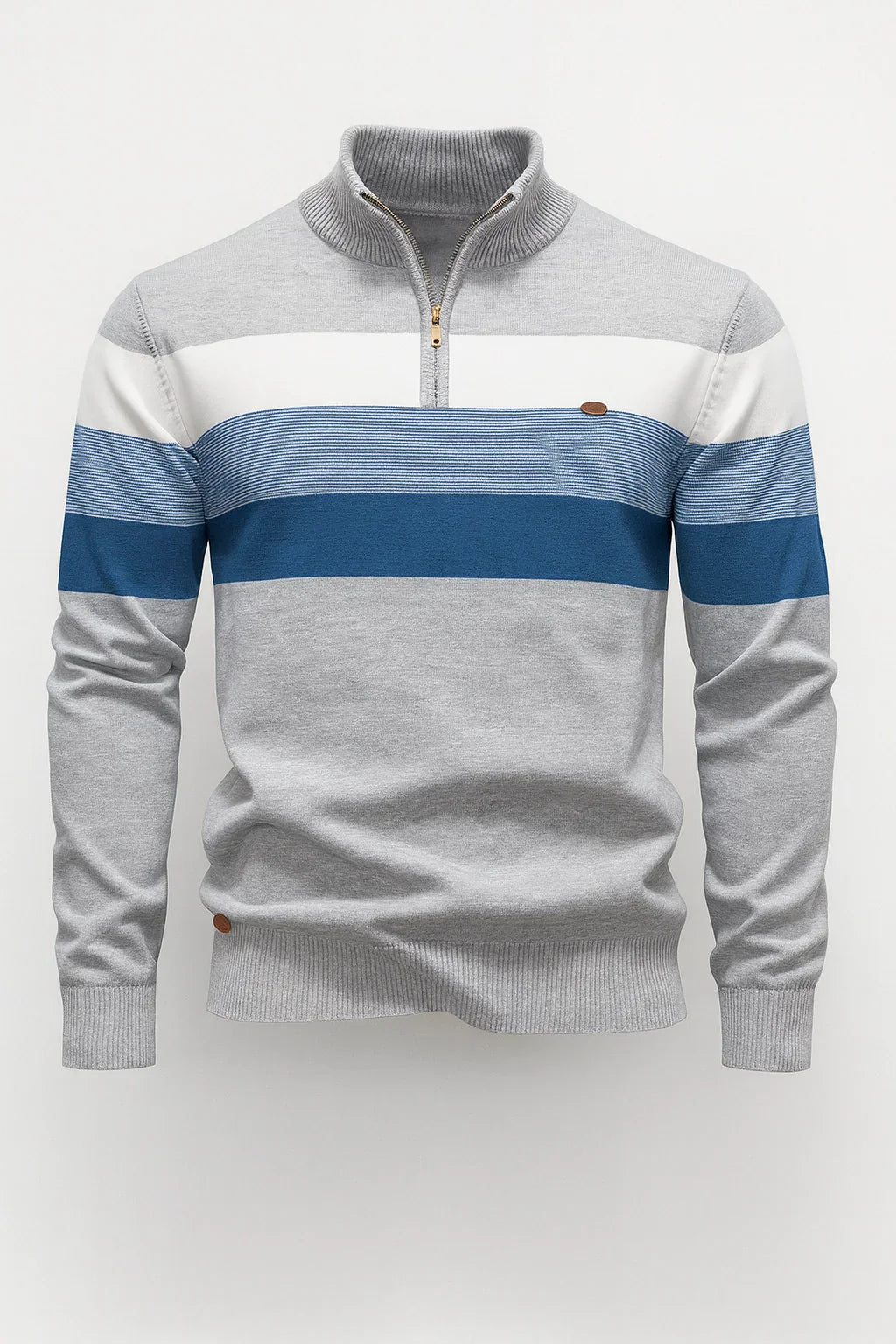 Belmont Cotton Zip Sweater