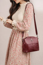 Leather Crossbody Shoulder Bag