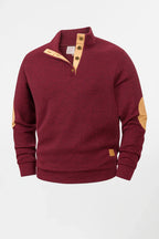 Knit Collar Pullover