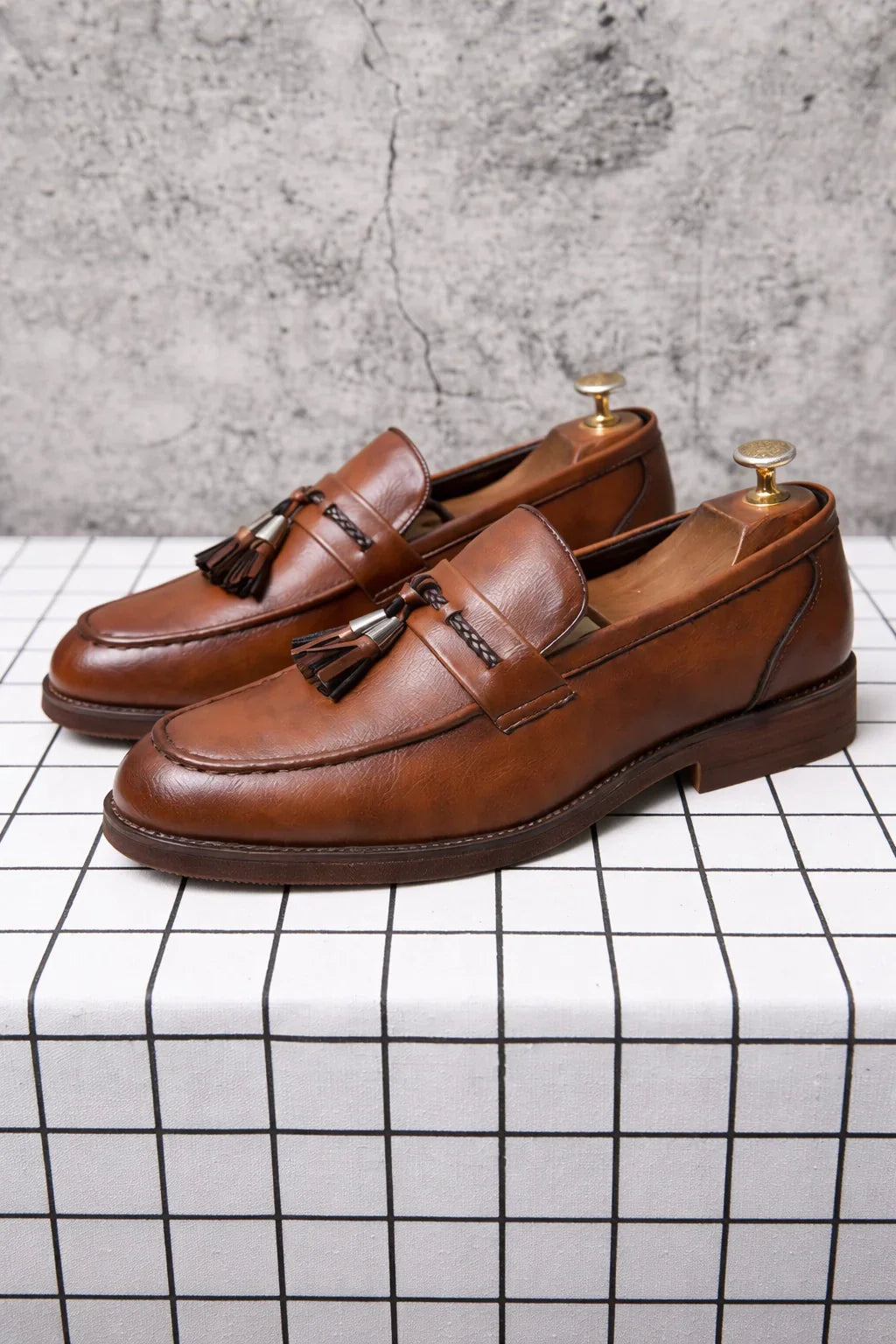 Milano Fringe Pointed Moccasins