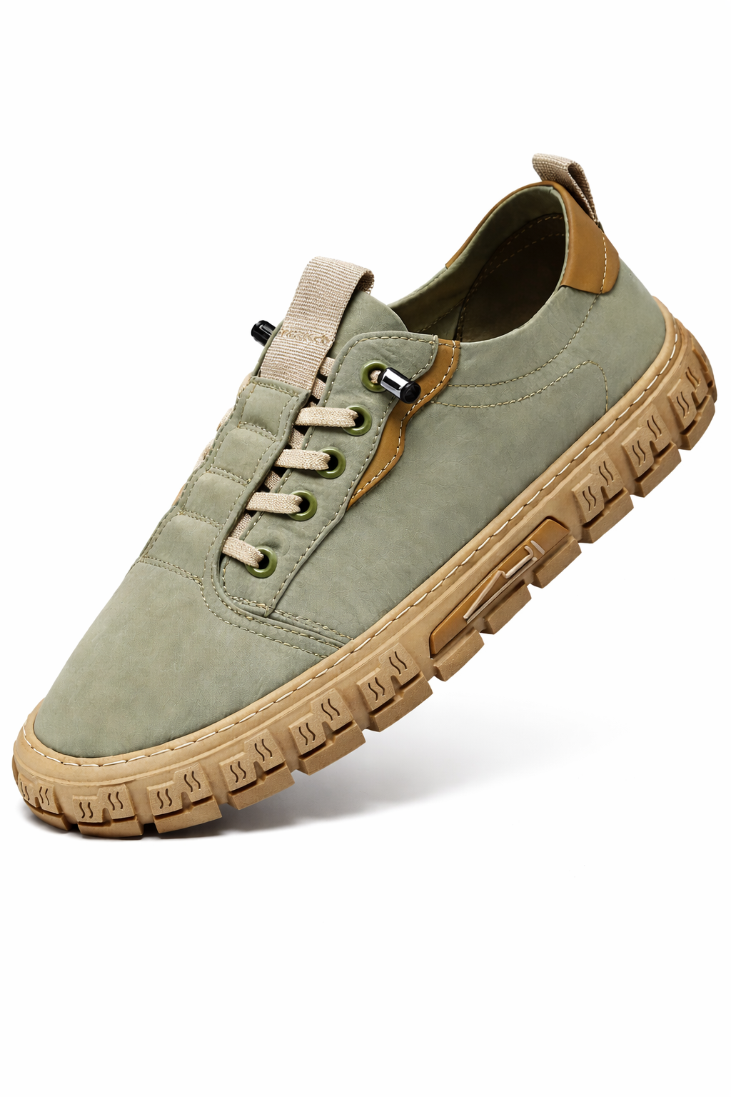 Canvas Lace-Up Casual Sneakers
