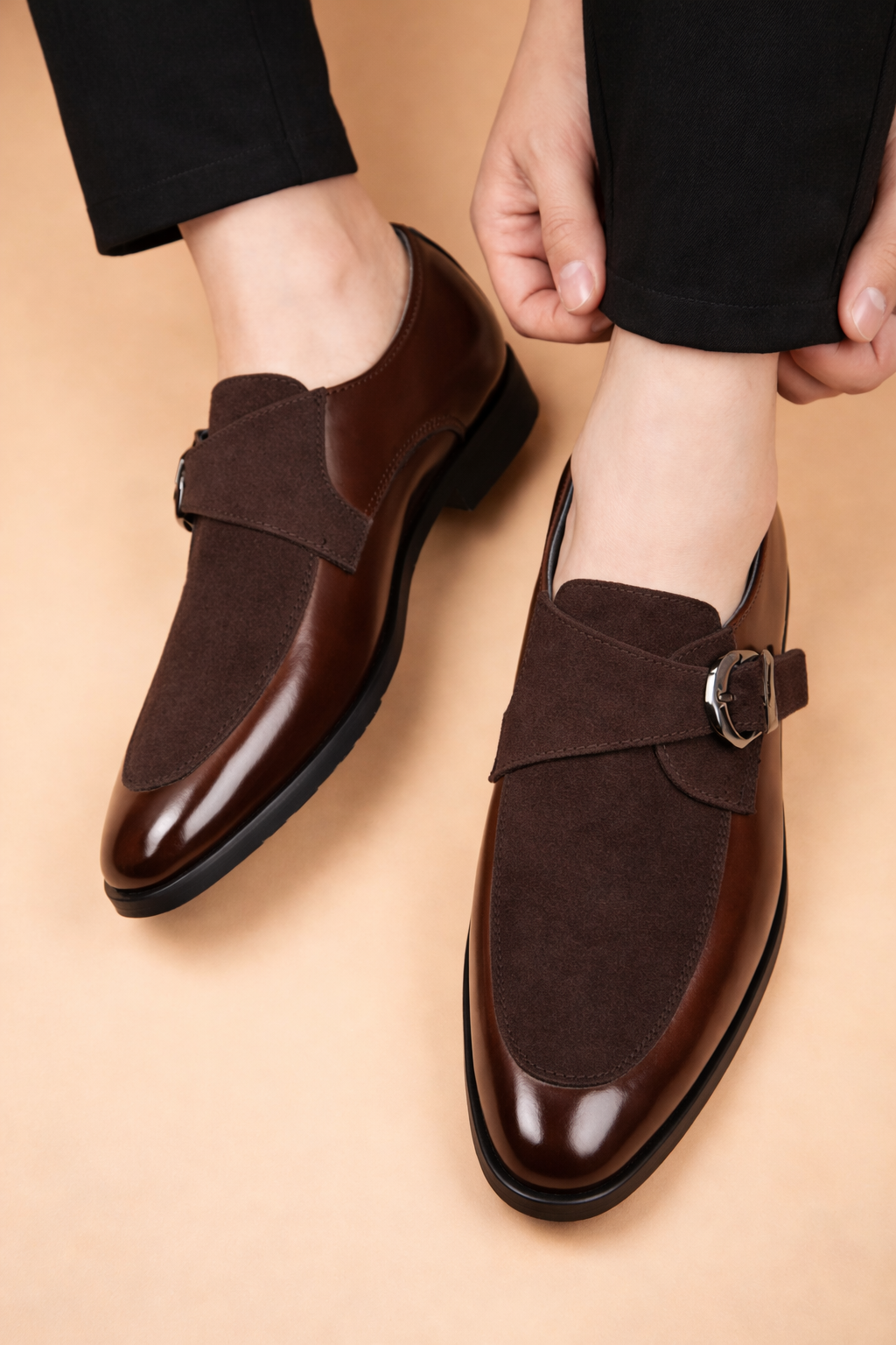 Formal Monk Strap Shoes
