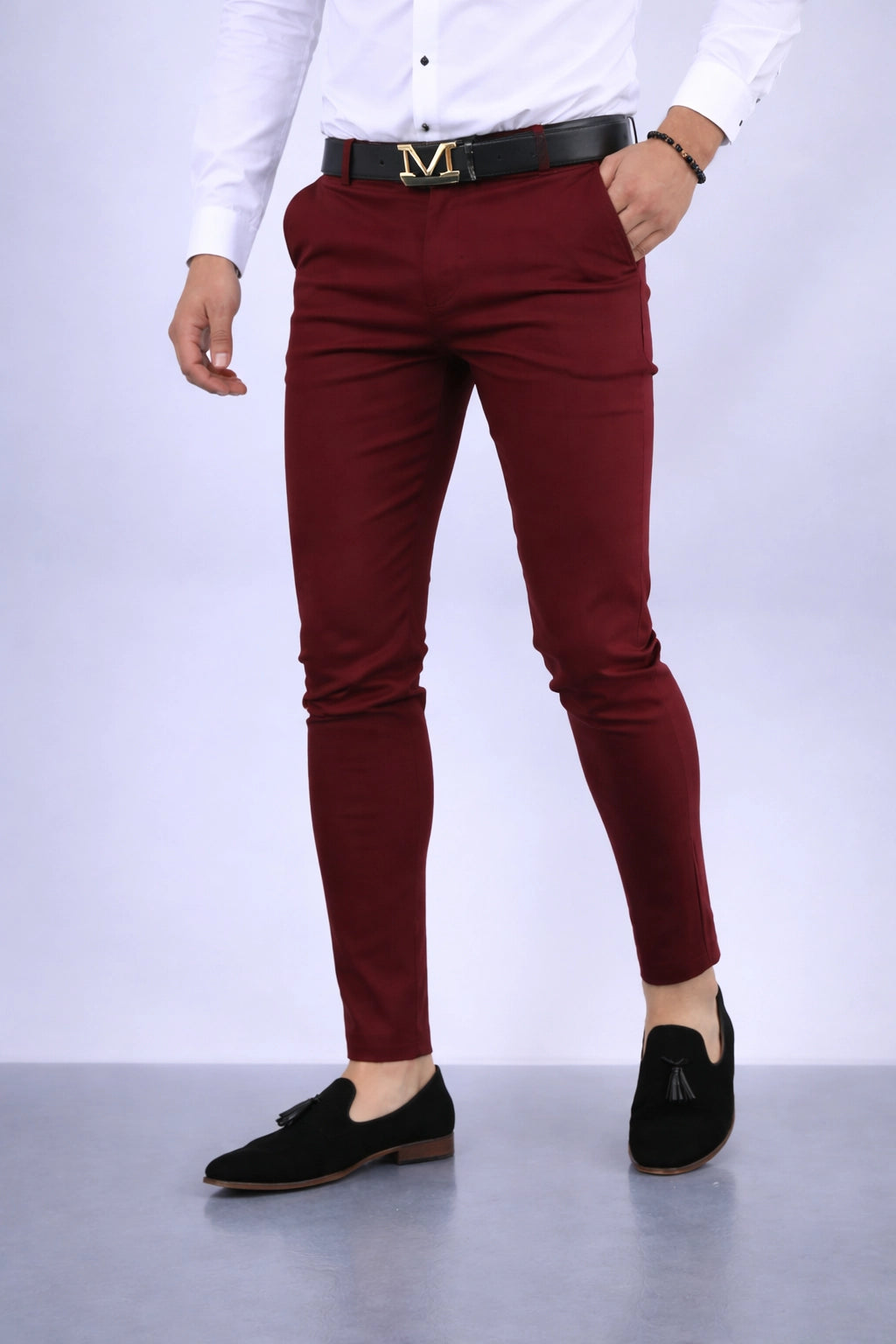 Sterling Slim Tailored Trousers