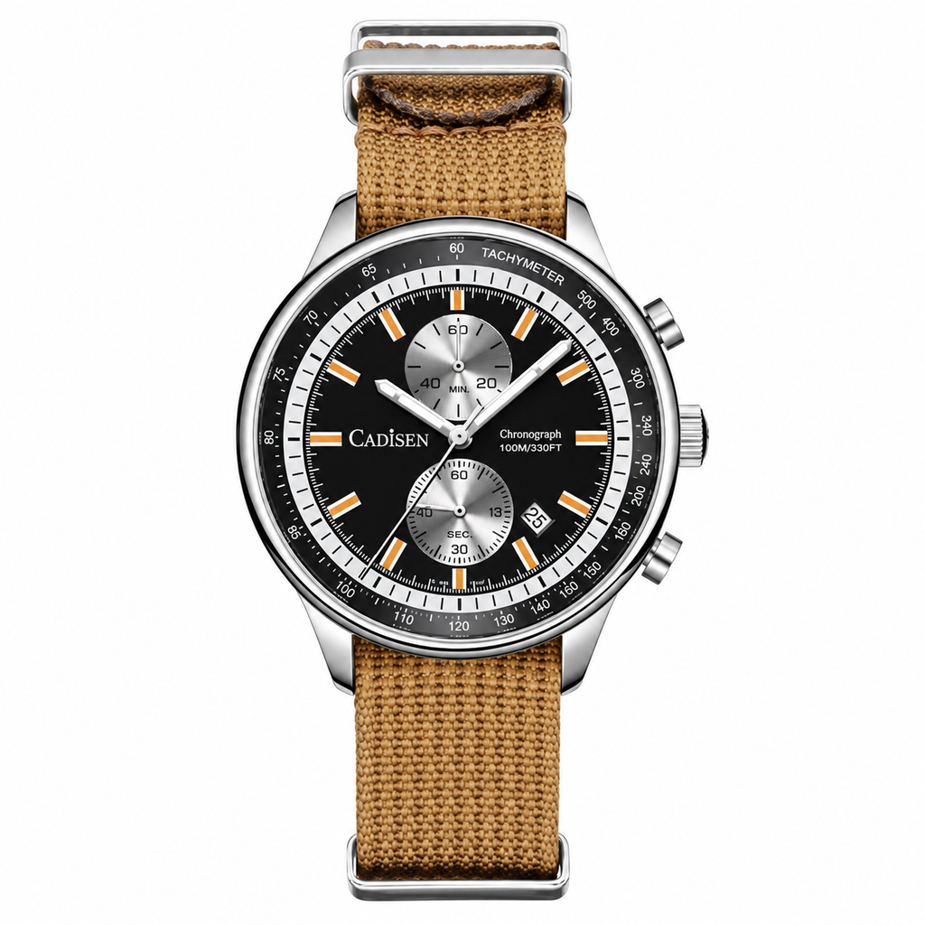 Canvas Strap Luxury Watch