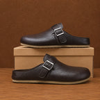 Buckle Backless Slip-On Slides