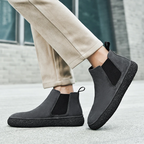 Matte Leather Mid-Top