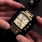 Square Stainless Steel Watch