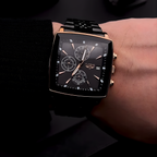 Square Stainless Steel Watch