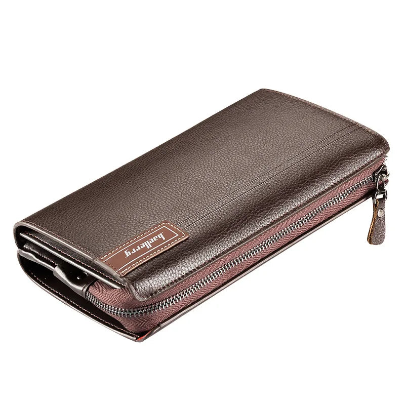 Large Leather Clutch Bag