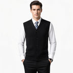V-Neck Cardigan Sweater Vest