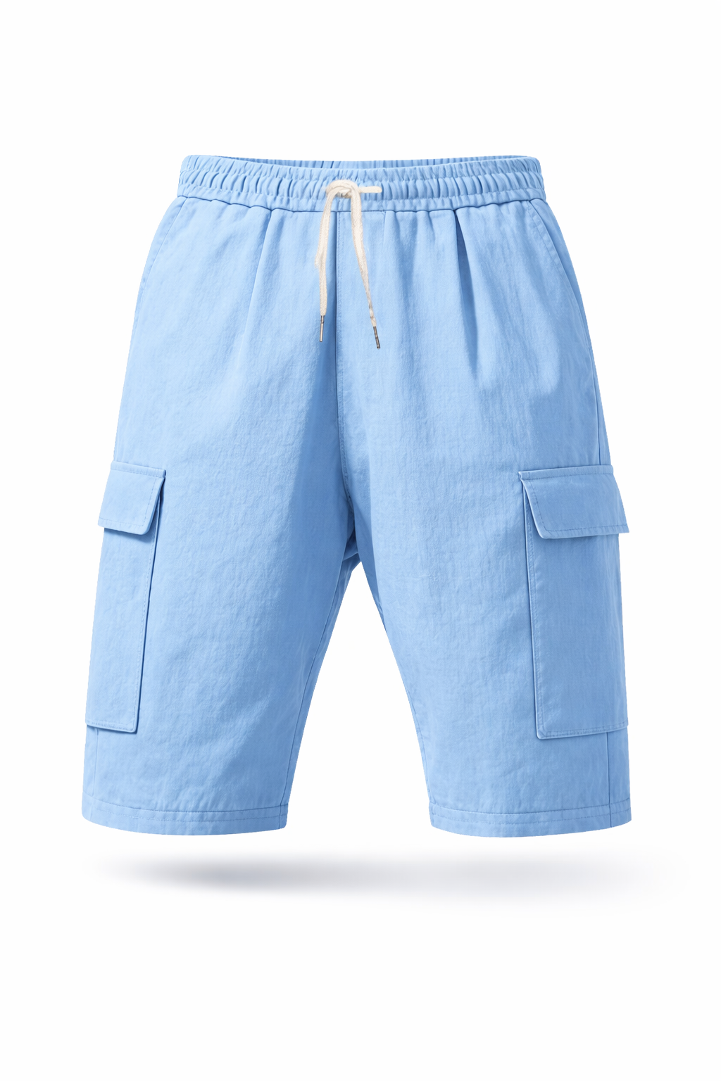 Linen Cargo Shorts