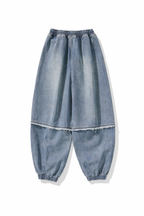 Loose Denim Harem Jeans