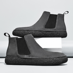 Matte Leather Mid-Top