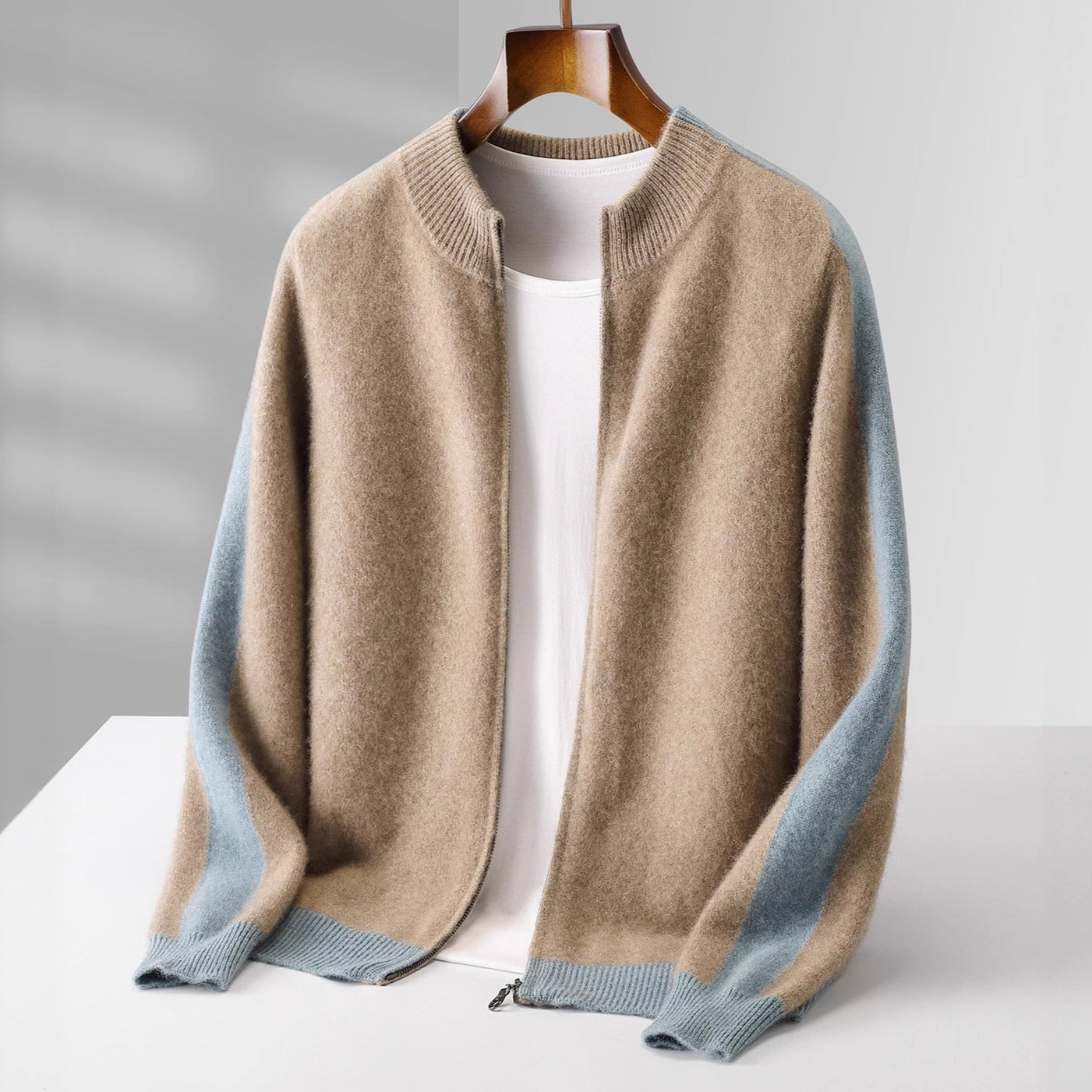 Merino Wool Zip Jacket