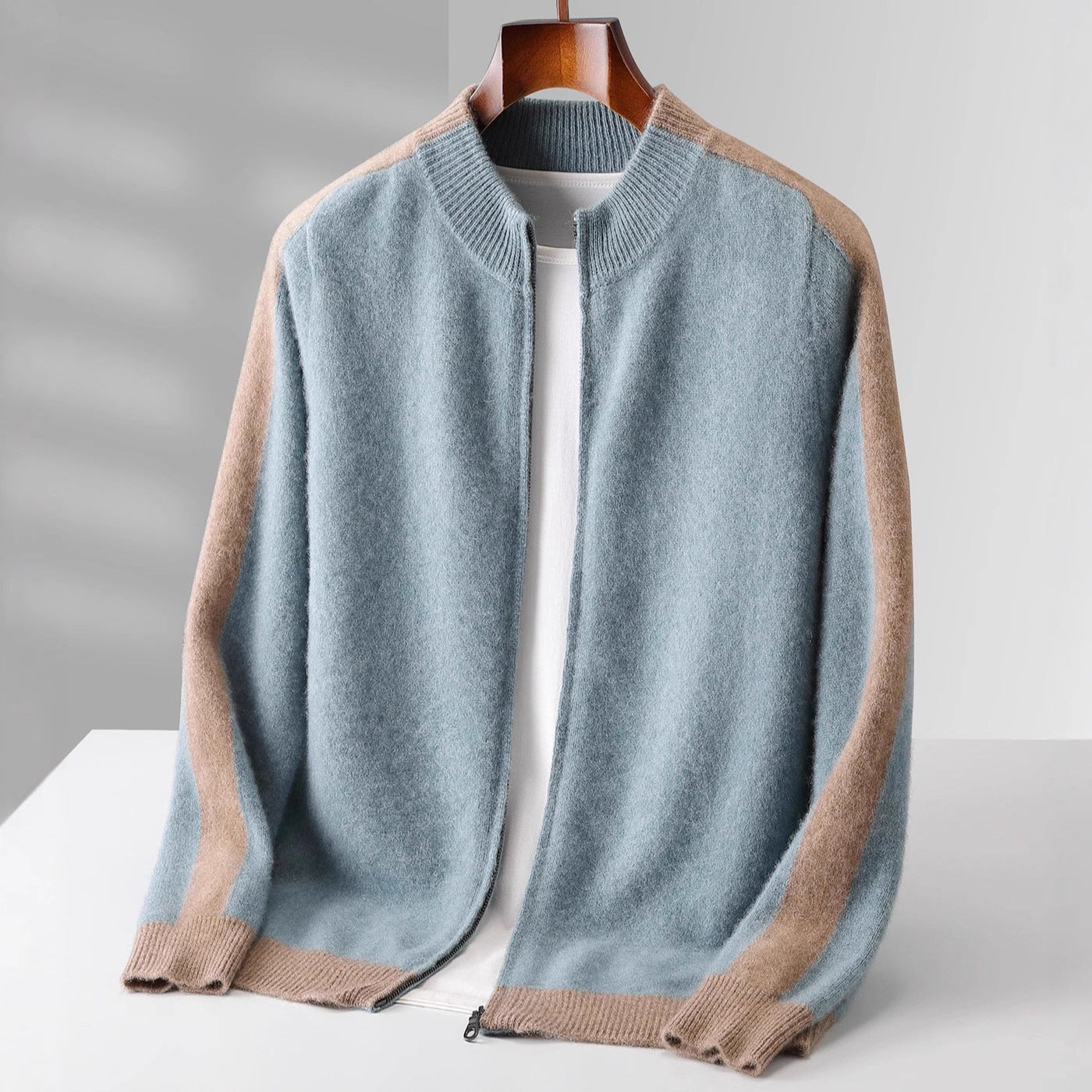 Merino Wool Zip Jacket