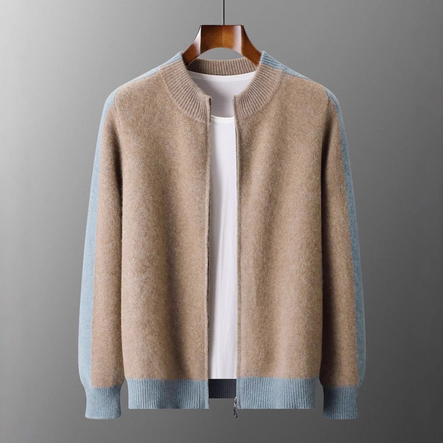 Merino Wool Zip Jacket