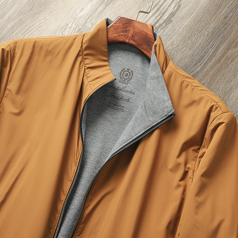 Stand Collar Lightweight Jacket