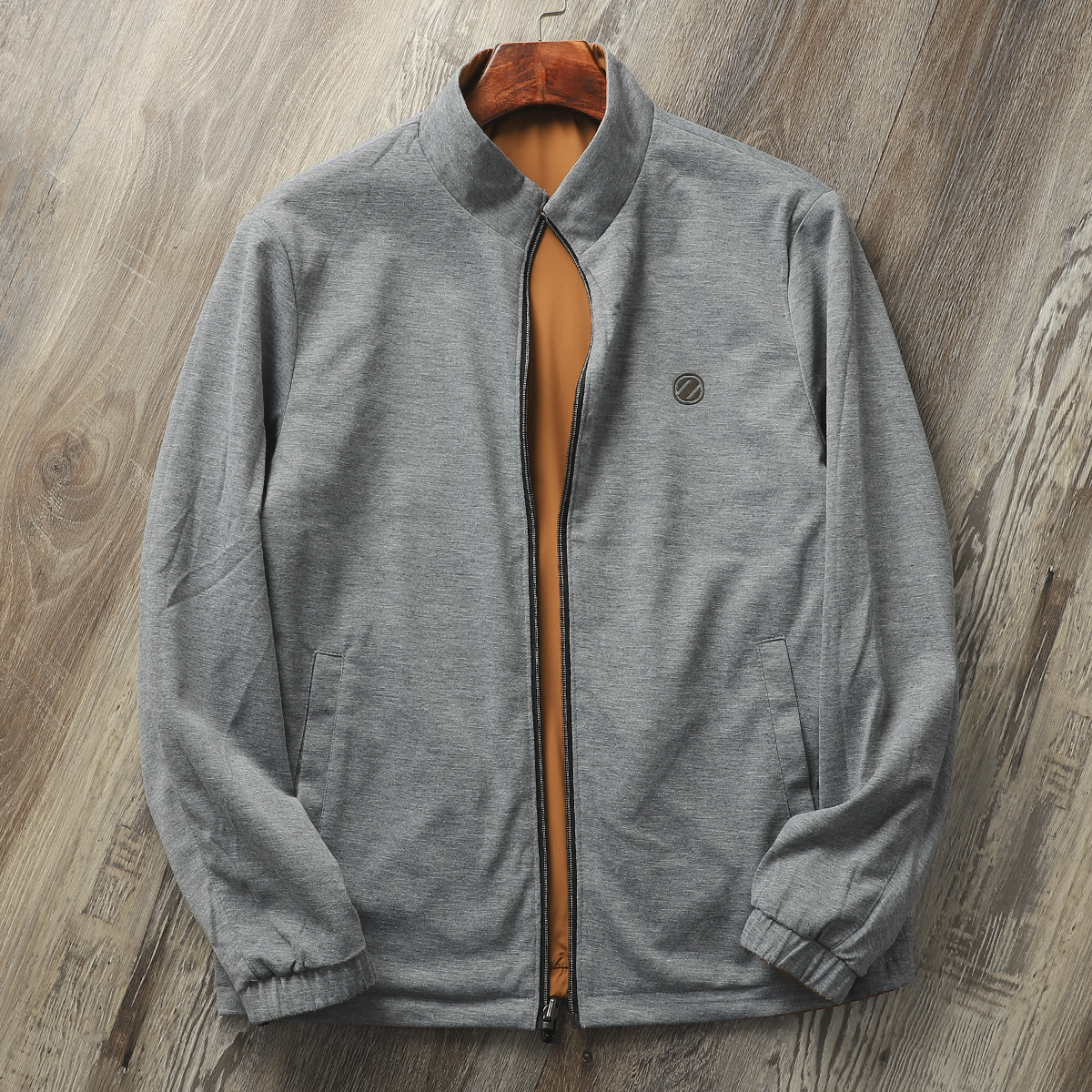 Stand Collar Lightweight Jacket