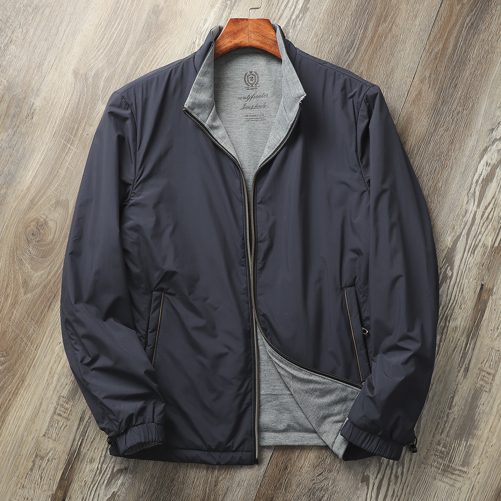Stand Collar Lightweight Jacket