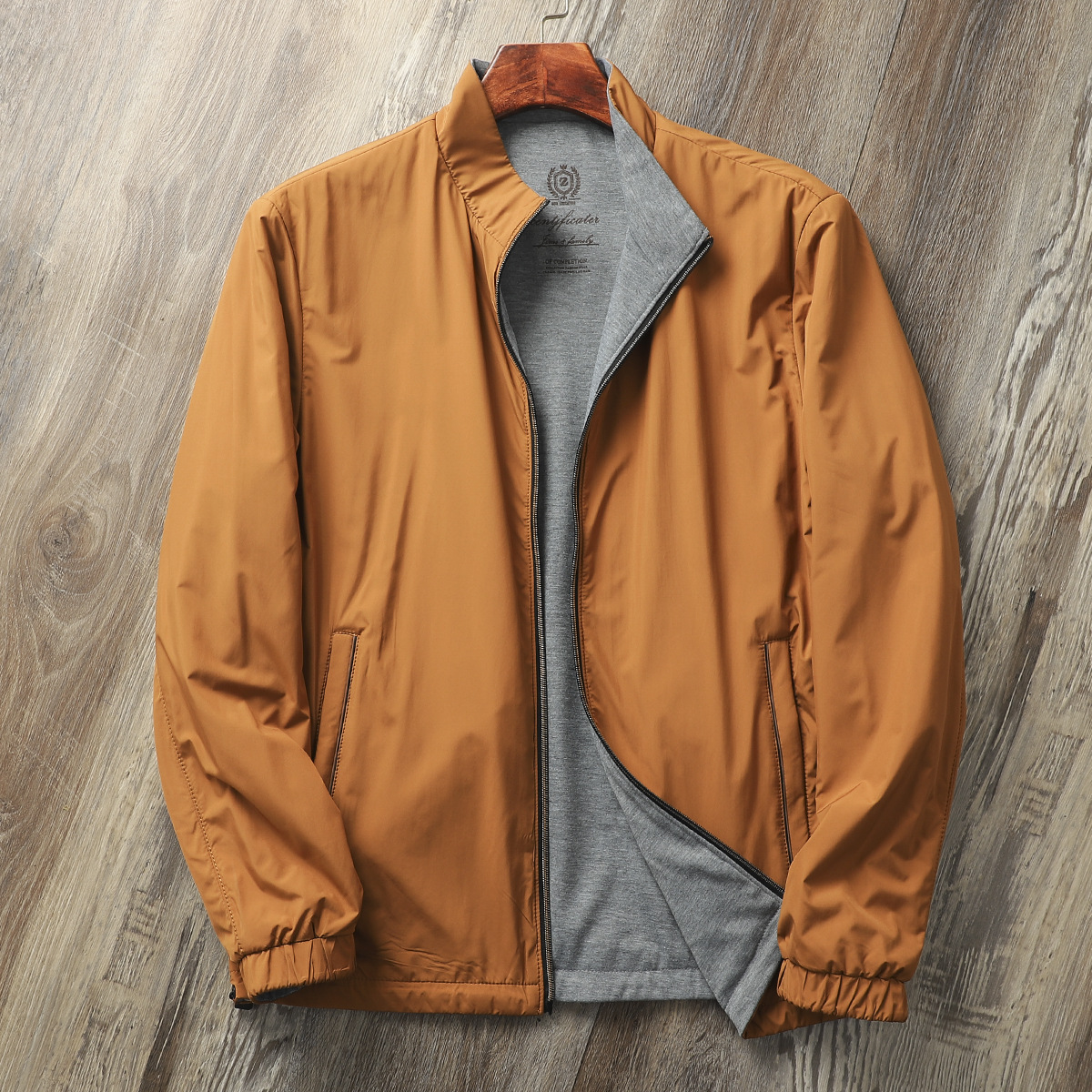 Stand Collar Lightweight Jacket