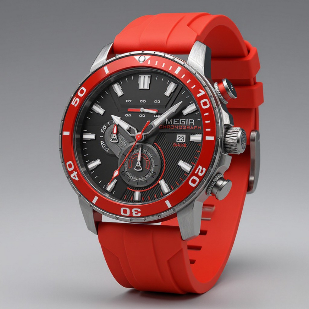 Sport Chronograph Quartz Watch