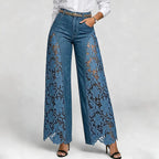 Women's Lace Hollow-OutJeans