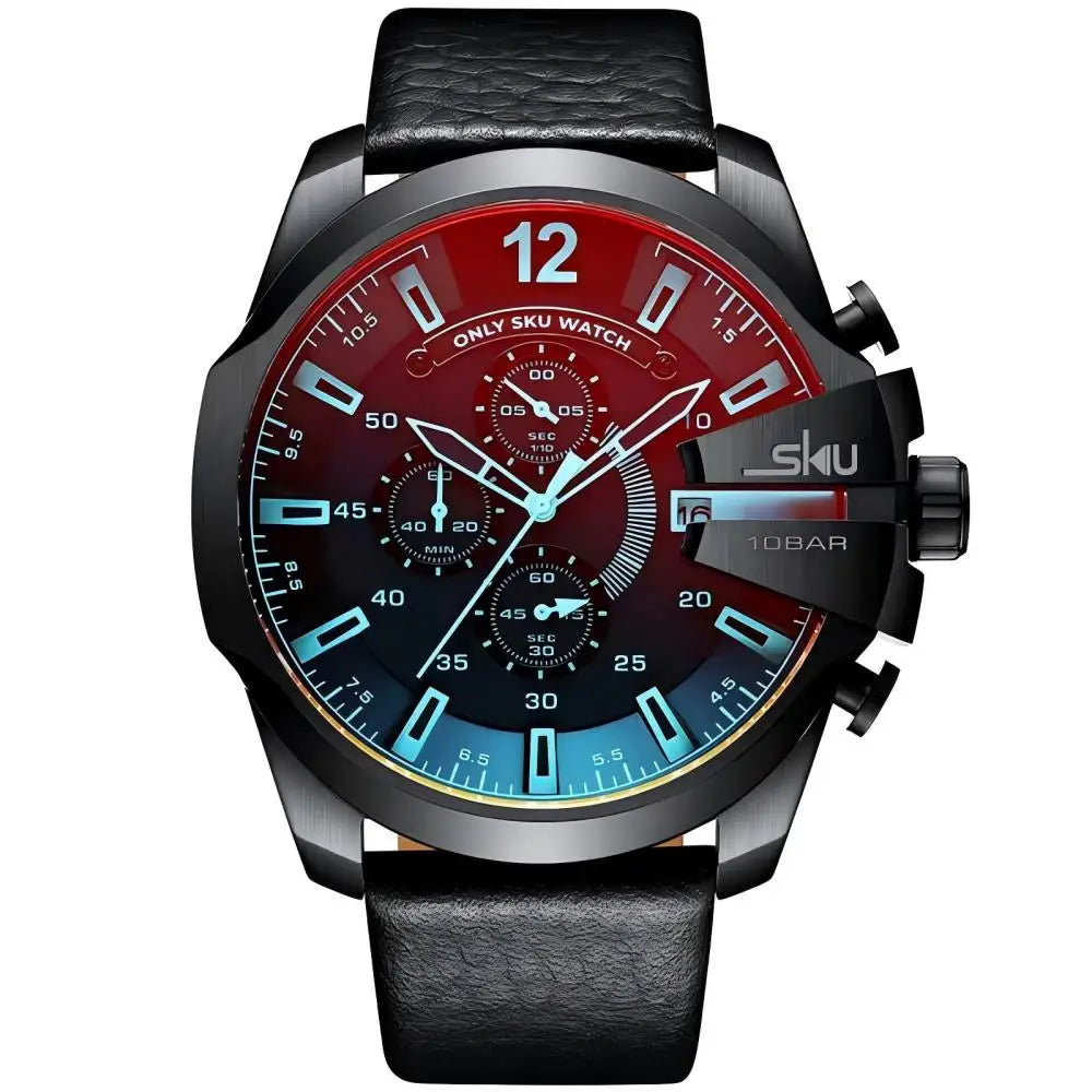 Vintage-Style Quartz Wristwatch