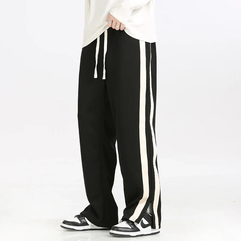 High Elastic Waistband Trousers