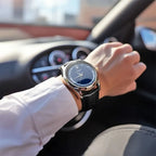 Silvery Business Quartz Watch