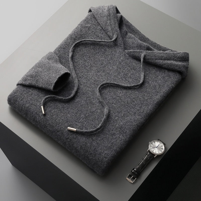 Merino Hooded Sweatshirt