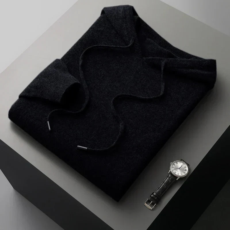 Merino Hooded Sweatshirt