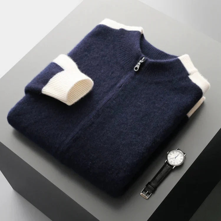 Merino Wool Zip Jacket