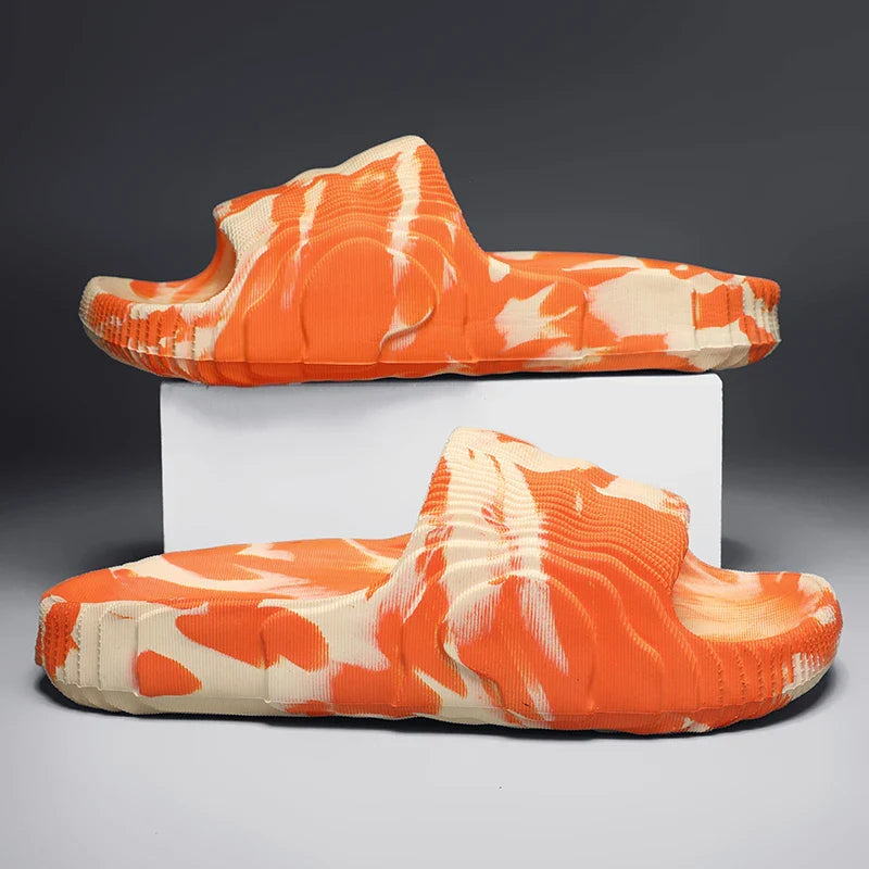 Swirl Outdoor Slide Slippers