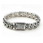Antique Engraved Clasp Chain