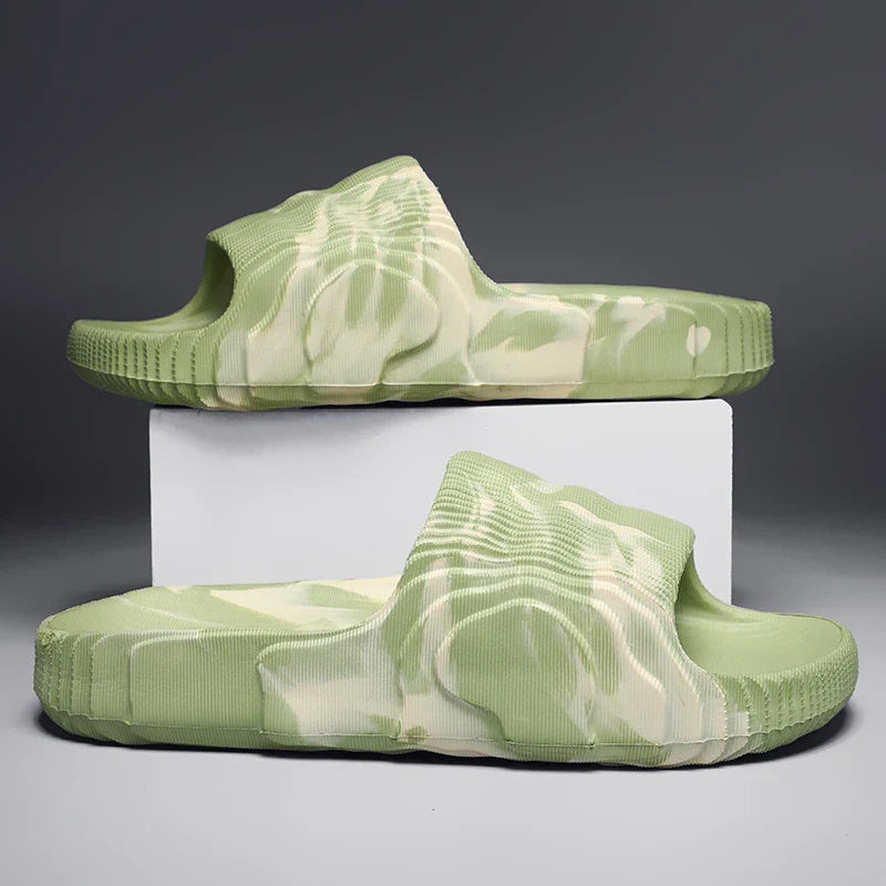 Swirl Outdoor Slide Slippers