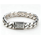 Antique Engraved Clasp Chain