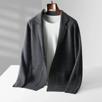 Merino Wool V-Neck Jacket