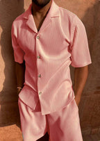 Premium Corduroy Shirt & Shorts
