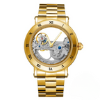 Golden Bridge Skeleton Watch