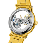 Golden Bridge Skeleton Watch